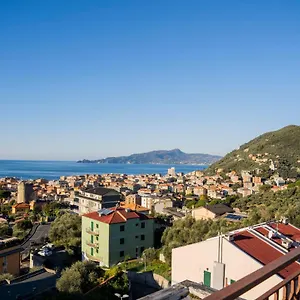 093 - Casa Panorama, Vista Mare E Vista Portofino, 500 Metri Centro Di Chiavari, Posto Auto Gratis Incluso Appartamento Chiavari